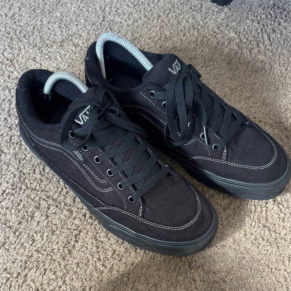 Vans Men's Black Canvas Sneakers